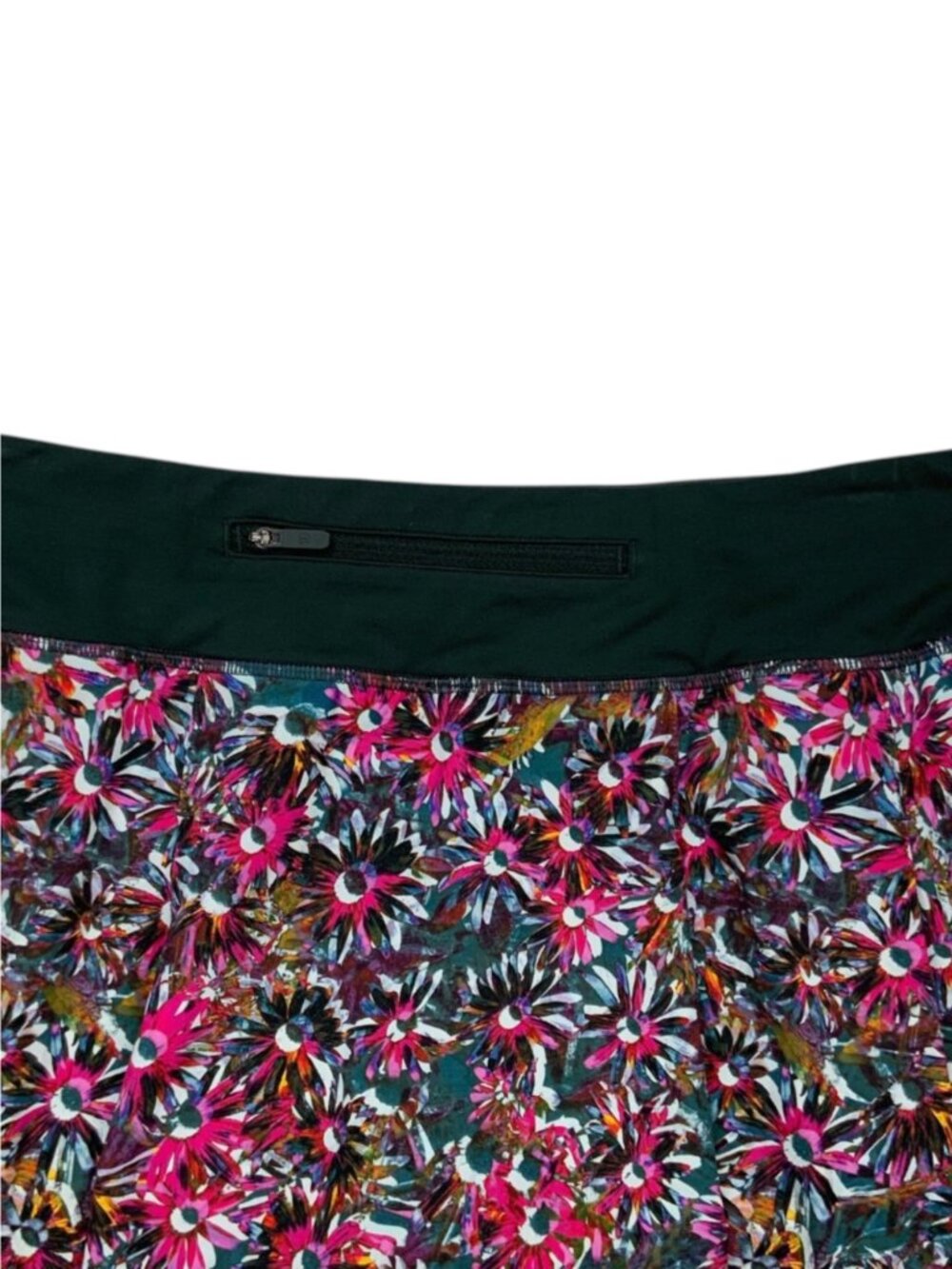 Lululemon Pace Rival Mid-Rise Skirt Skort 10 Vivid Floral Tone Multi Tennis - Picture 11 of 14